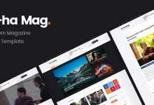 Photo of [Download-S2] AhaMag v1.0 - Modern Magazine HTML Template