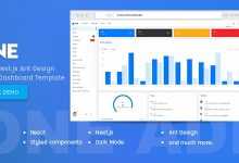 Photo of [Download-S2] One v1.0 - React Next.js & Ant Design Admin Template