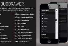 Photo of [Download-S2] DuoDrawer Mobile Retina | HTML5 & CSS3 And iWebApp