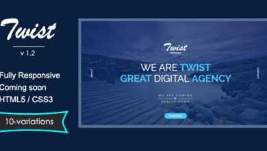 Photo of [Download-S2] TWIST - Themeforest Responsive Coming Soon Page