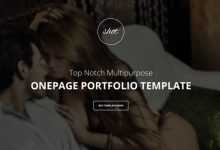 Photo of [Download-S2] Shot - Photography One Page Bootstrap Template