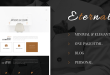 Photo of [Download-S2] Eternal - Personal Elegant HTML Blog Template