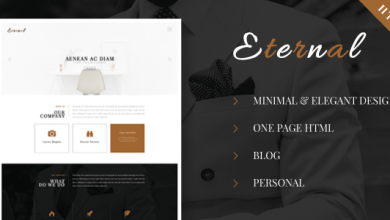 Photo of [Download-S2] Eternal - Personal Elegant HTML Blog Template