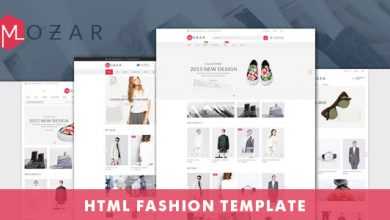 Photo of [Download-S2] Mozar - Fashion Clothing Bootstrap Template