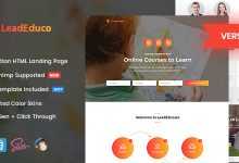 Photo of [Download-S2] LeadEduco v1.1 - Education HTML Landing Page Template