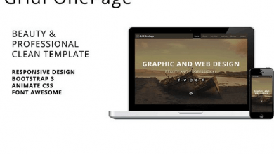 Photo of [Download-S2] Gridi OnePage v1.0.0 - Beauty & Professional Clean Template