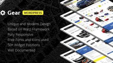 Photo of [Download-S2] Gear v1.1.1 - Automotive, Cars, Vehicle Theme