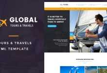Photo of [Download-S2] Global - Tours & Travels HTML Template