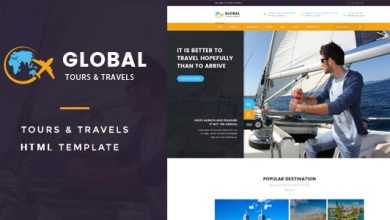 Photo of [Download-S2] Global - Tours & Travels HTML Template