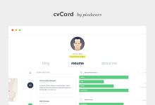 Photo of [Download-S2] cvCard WP v1.3.5 - Responsive vCard Theme