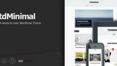 Photo of [Download-S2] tdMinimal - Themeforest Responsive WordPress Theme