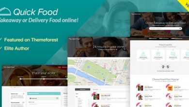 Photo of [Download-S2] QuickFood v1.8 - Delivery or Takeaway Food Template