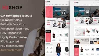 Photo of [Download-S2] H2shop v1.2.5 - Responsive WooCommerce Shop WordPress Theme