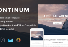 Photo of [Download-S2] Continum - Responsive Email + StampReady Builder