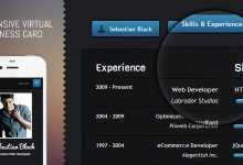 Photo of [Download-S2] Dark UI - Responsive Virtual Business Card