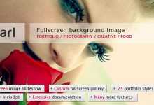 Photo of [Download-S2] Pearl - Light Full Screen Themeforest Background Template