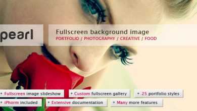 Photo of [Download-S2] Pearl - Light Full Screen Themeforest Background Template