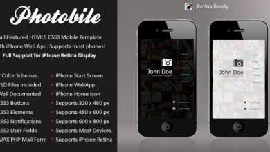 Photo of [Download-S2] Photobile Mobile Retina | HTML5 & CSS3 Themeforest