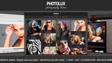 Photo of [Download-S2] Photolux - Themeforest Photography Portfolio WP Theme