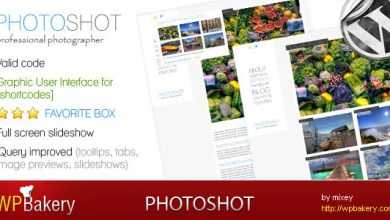 Photo of [Download-S2] Photoshot - Themeforest photo blog-portfolio WP Theme