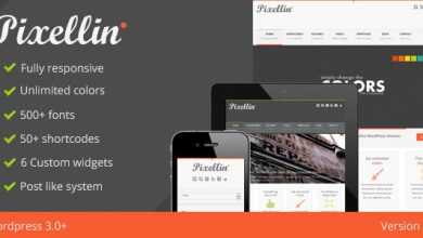 Photo of [Download-S2] Pixellin - Responsive WordPress Themeforest Theme