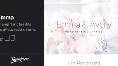 Photo of [Download-S2] Emma v2.0.1 - Responsive Wedding WordPress Theme