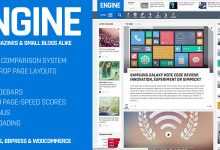 Photo of [Download-S2] Engine - Drag and Drop News Magazine w/ Minisites