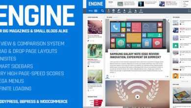 Photo of [Download-S2] Engine - Drag and Drop News Magazine w/ Minisites