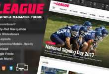 Photo of [Download-S2] The League v3.1.0 - Sports News & Magazine WordPress Theme