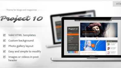 Photo of [Download-S2] Themeforest Project 10 - Magazine HTML template