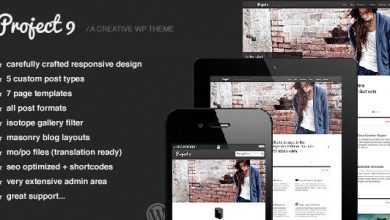 Photo of [Download-S2] Themeforest Project 9 - Creative WordPress Theme