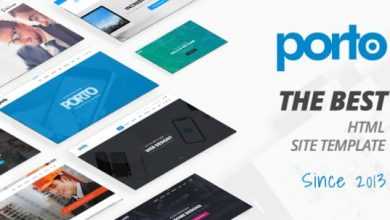 Photo of [Download-S2] Porto v7.4.0 - Responsive HTML5 Template