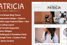 Photo of [Download-S2] Patricia - Feature Rich WordPress Blog Theme