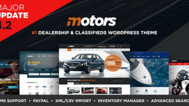 Photo of [Download-S2] Motors v4.2.3 - Automotive, Cars, Vehicle, Boat Dealership