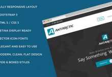 Photo of [Download-S2] Antarctic - Creativemarket Bootstrap Site Theme
