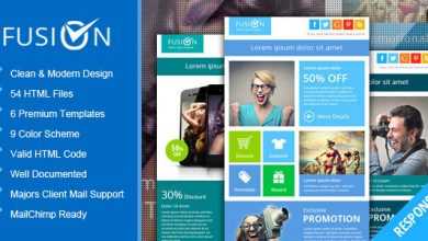 Photo of [Download-S2] Fusion - Themeforest Metro Email Newsletter Template