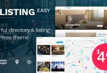 Photo of [Download-S2] ListingEasy v1.3 - Directory WordPress Theme