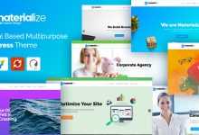 Photo of [Download-S2] Materialize v1.2- Material Design Multipurpose WordPress Theme