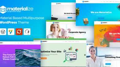 Photo of [Download-S2] Materialize v1.2- Material Design Multipurpose WordPress Theme