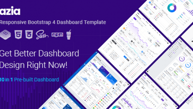Photo of [Download-S2] Azia - Responsive Bootstrap 4 Dashboard Template