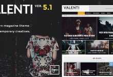 Photo of [Download-S2] Valenti v5.1.1 - WordPress HD Review Magazine News Theme