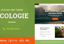 Photo of [Download-S2] Ecologie v1.0.2 - Environmental & Ecology WordPress Theme