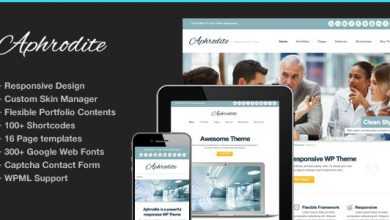 Photo of [Download-S2] Aphrodite v1.7 - Responsive Corporate Business Portfolio