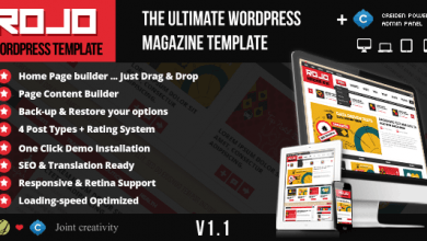 Photo of [Download-S2] Rojo v.1.1 - Responsive WordPress Magazine, Blog Theme