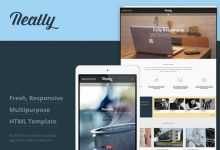 Photo of [Download-S2] Neatly - Creativemarket Responsive HTML Template
