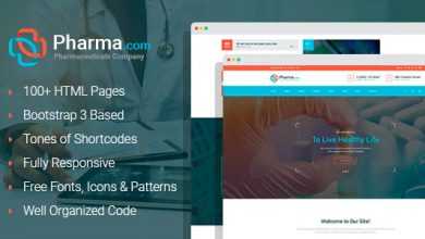 Photo of [Download-S2] Pharma+ - Pharmaceuticals Company and Shop HTML Template with Builder