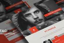 Photo of [Download-S2] Syntac - Flat Personal Portfolio Html5 Template