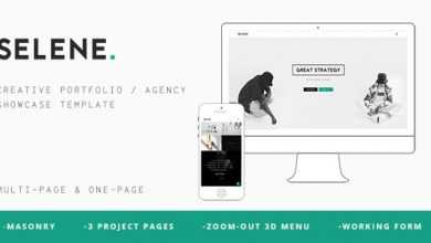 Photo of [Download-S2] Selene - Creative Portfolio / Agency Template