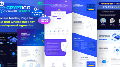 Photo of [Download-S2] Cryptico v1.2.1 - ICO Crypto Landing & Cryptocurrency Theme