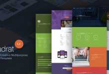 Photo of [Download-S2] Kwadrat - Creative Multipurpose HTML5 Template